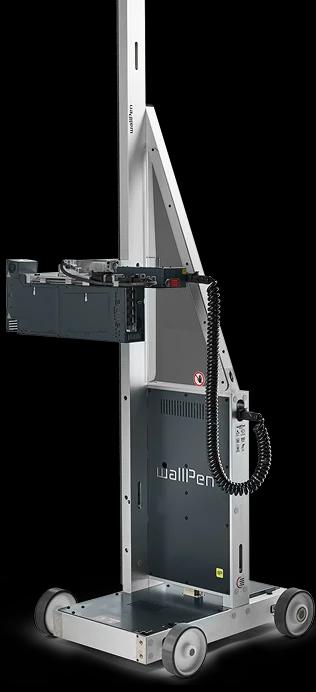 Wall printing machine